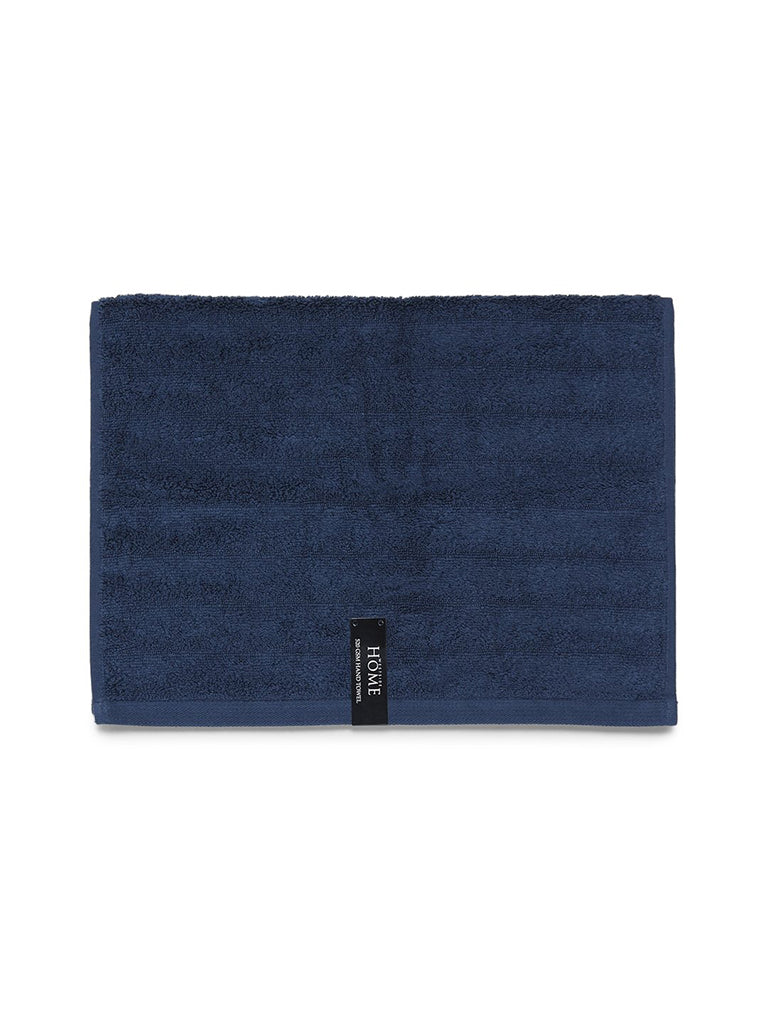 Westside Home Navy 520 GSM Hand Towel - Image 2