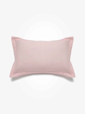 Westside Home Light Pink 144 Thread Count Set of Two Pillowcases