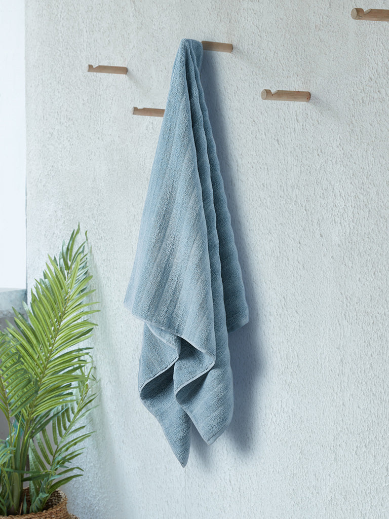 Westside Home Aqua 520GSM Bath Sheet - Image 3