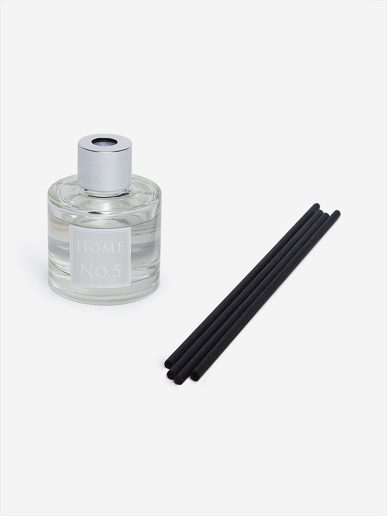 Westside Home Clear No.5 Fragrance Diffuser With Four Reed Sticks - Image 2