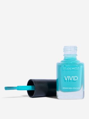 Studiowest Vivid Creme Blue Mirage Vegan AWBL-04 Nail Colour - 9 ml