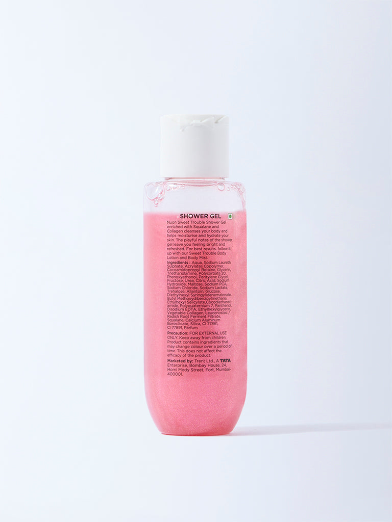 Nuon Sweet Trouble Shimmer Shower Gel - 100 ml - Image 3