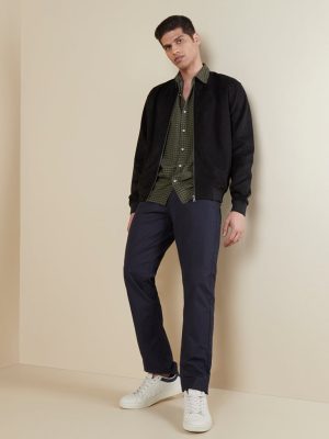 Ascot Charcoal Relaxed-Fit Jacket