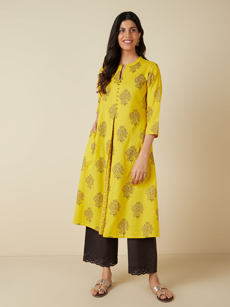 Utsa Charcoal Crochet-Detailed Cropped Palazzos - Image 4