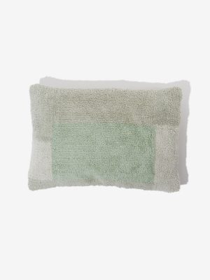Westside Home Mint Tufted Design Cushion Cover