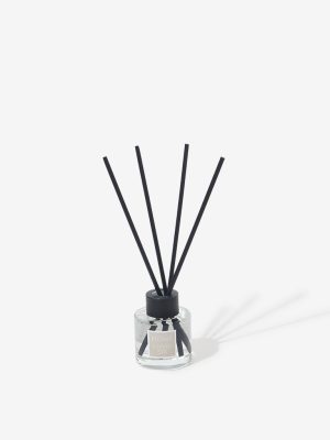 Westside Home Clear Noir Small Fragrance Diffuser with Four Reed Sticks