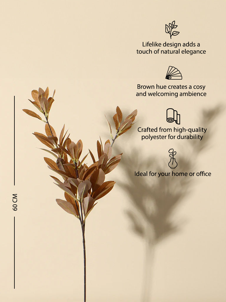 Westside Home Brown Bay Leaf Flowers - Image 4