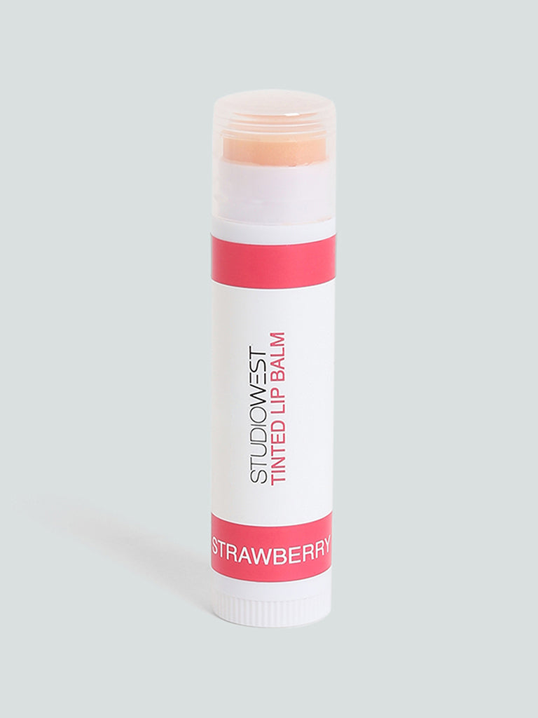 Studiowest Strawberry Tinted Lip Balm - 4.5 gm - Image 3