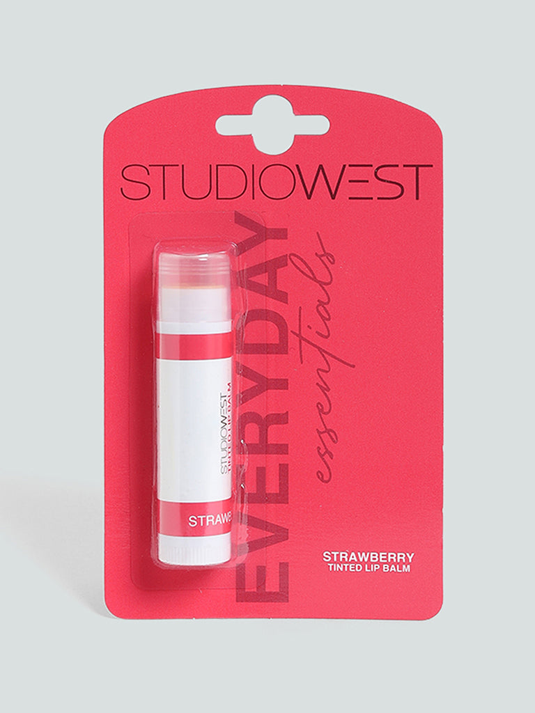 Studiowest Strawberry Tinted Lip Balm - 4.5 gm - Image 4