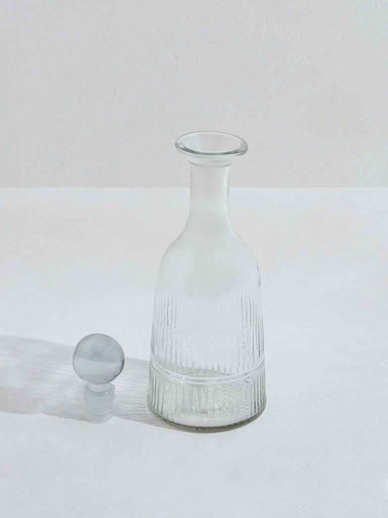 Westside Home Clear Decanter with Lid - Image 3