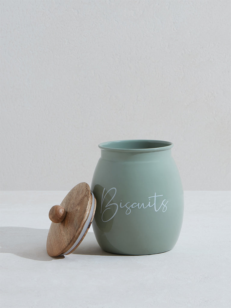 Westside Home Mint Biscuits Canister - Image 2