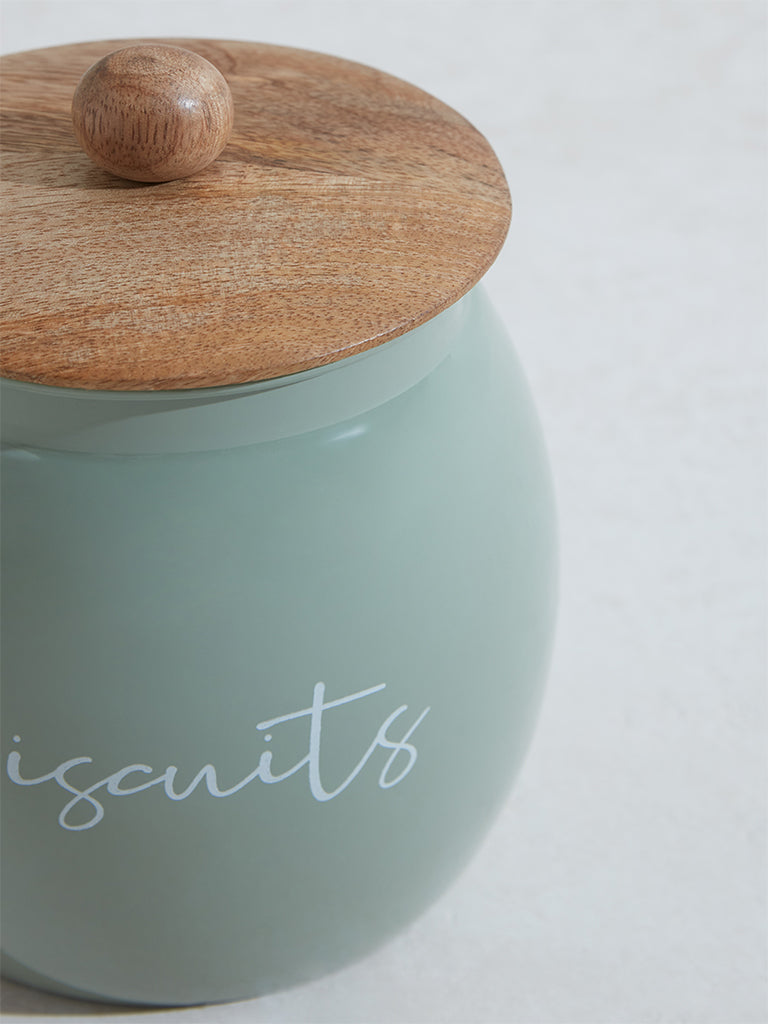 Westside Home Mint Biscuits Canister - Image 3