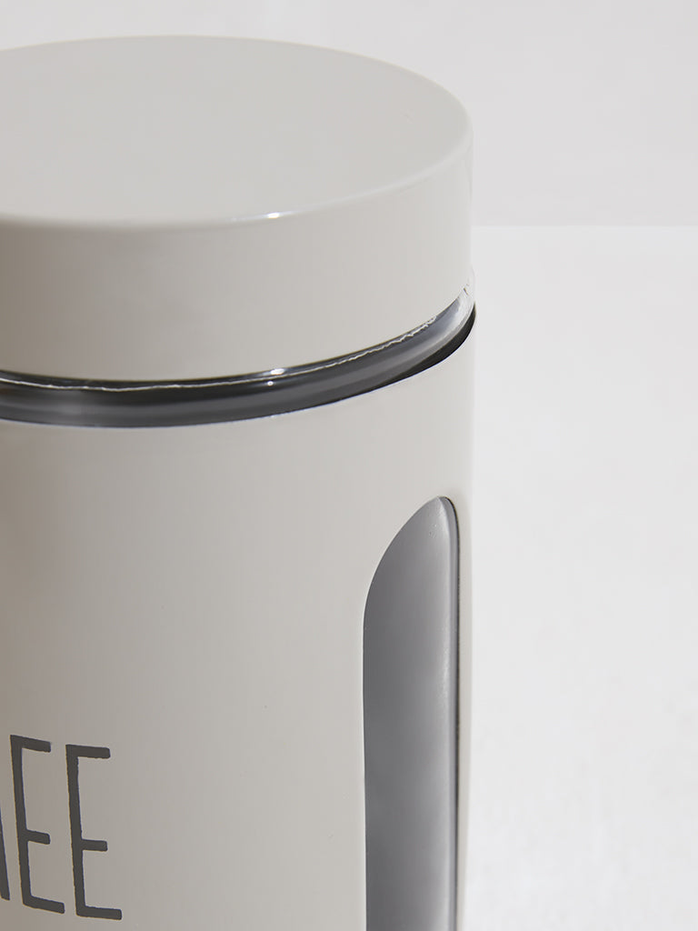 Westside Home Off-White Storage Ghee Jar - Image 3