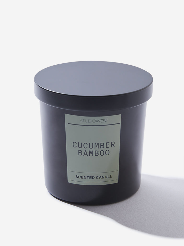 Studiowest White Cucumber Bamboo Candle - Image 2