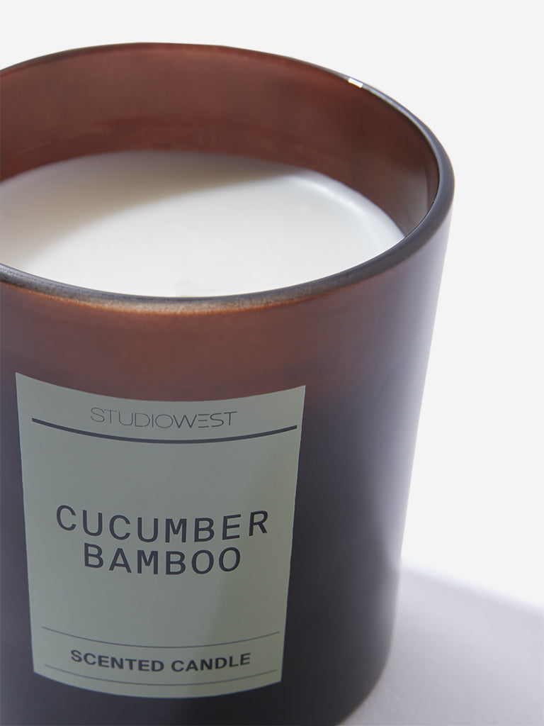 Studiowest White Cucumber Bamboo Candle - Image 3