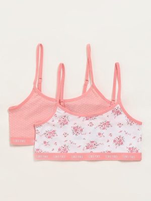 Y&F Kids Multicolor Crop Top - Pack of 2