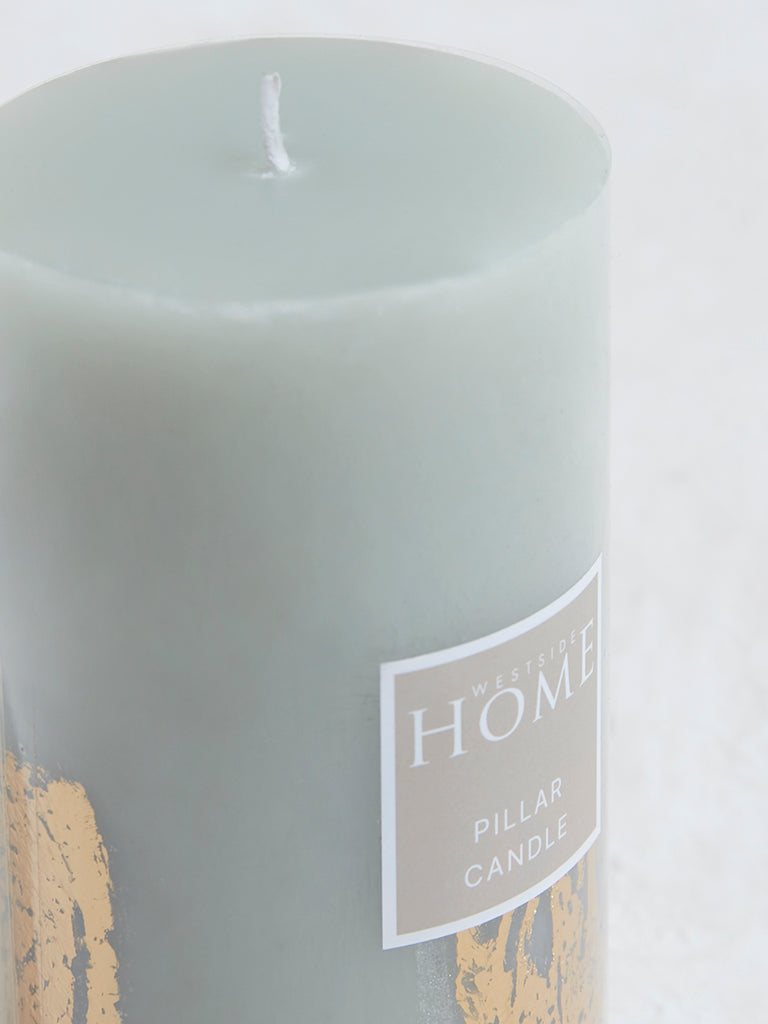 Westside Home Mint Pillar Candle-Large - Image 3