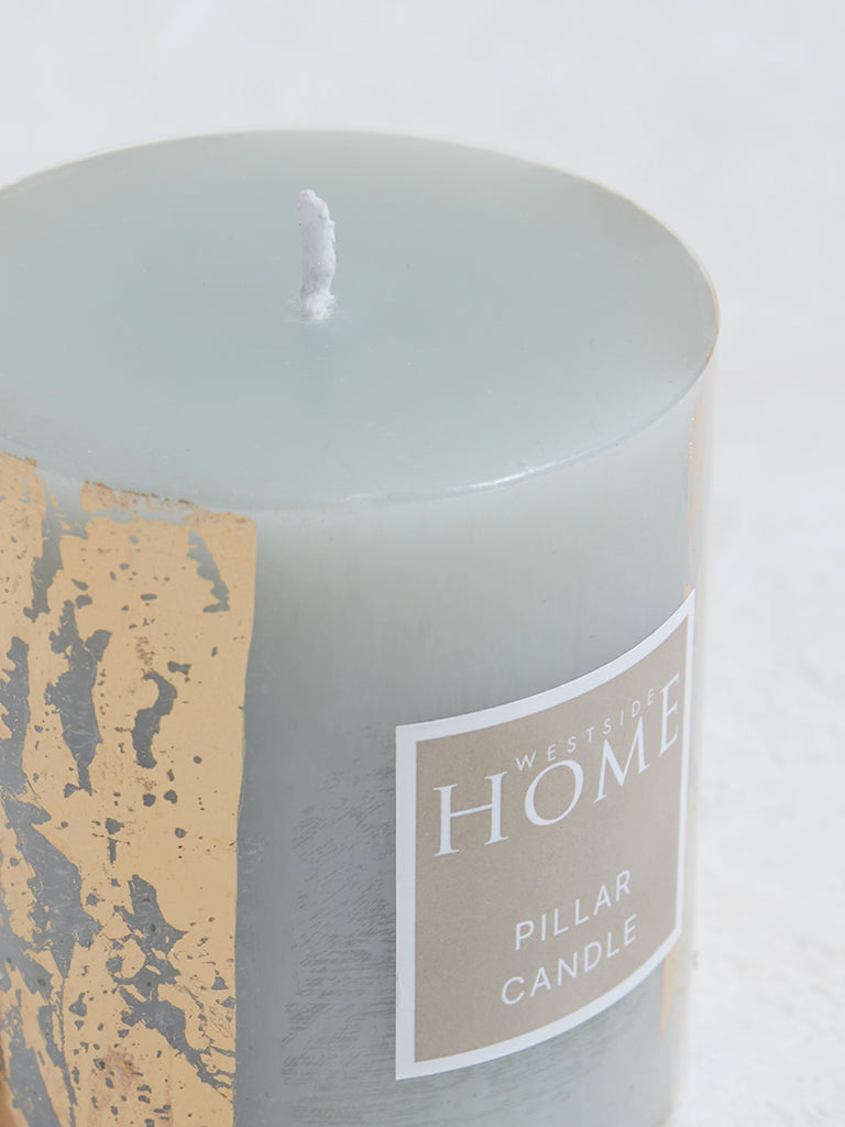 Westside Home Mint Pillar Candle-Small - Image 3