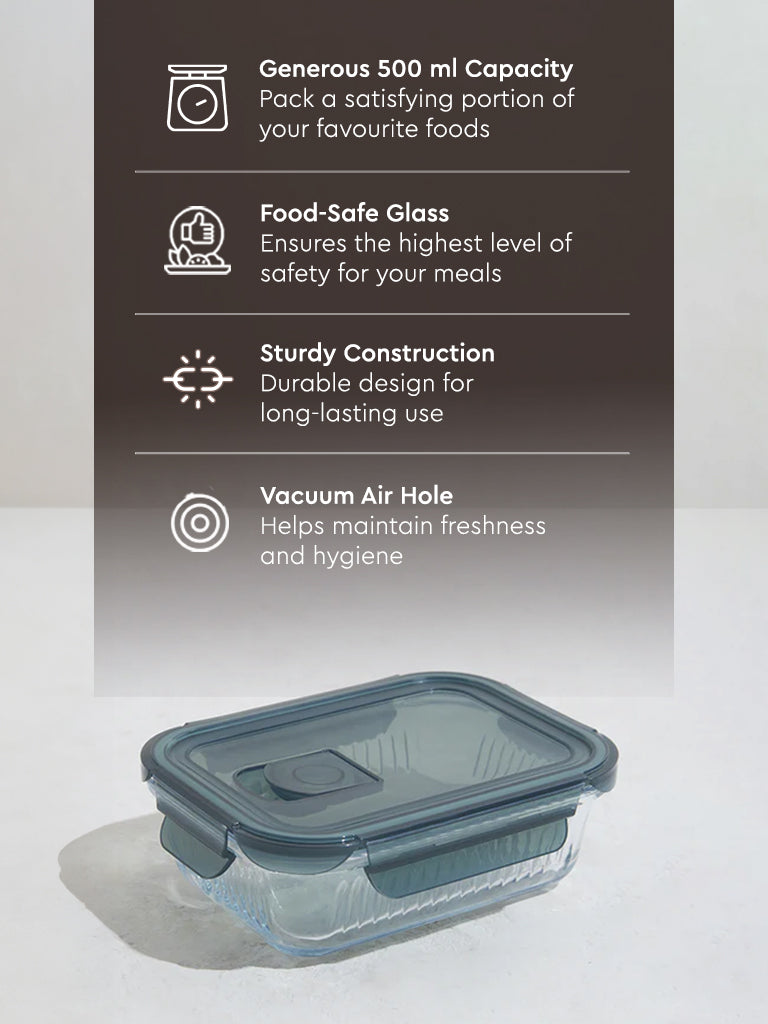 Westside Home Mint Rectangular Tiffin Box - Large - Image 4