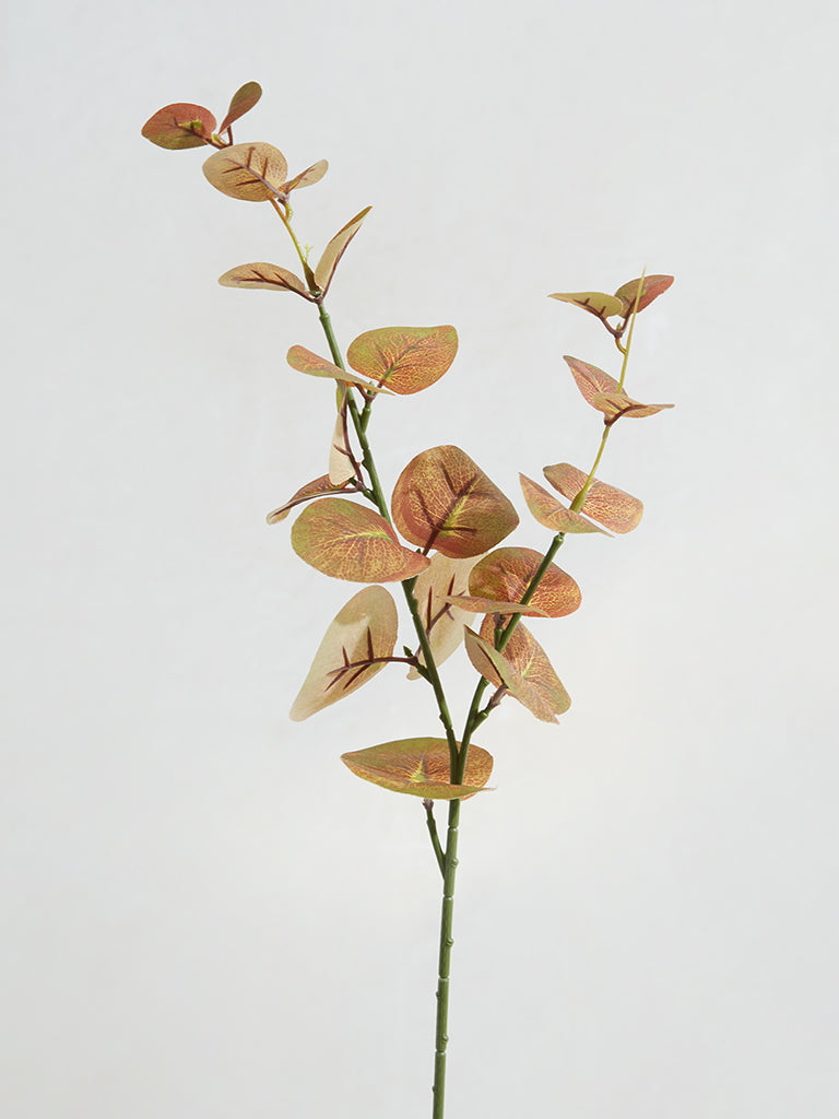 Westside Home Yellow Artificial Eucalyptus Plant - Image 2