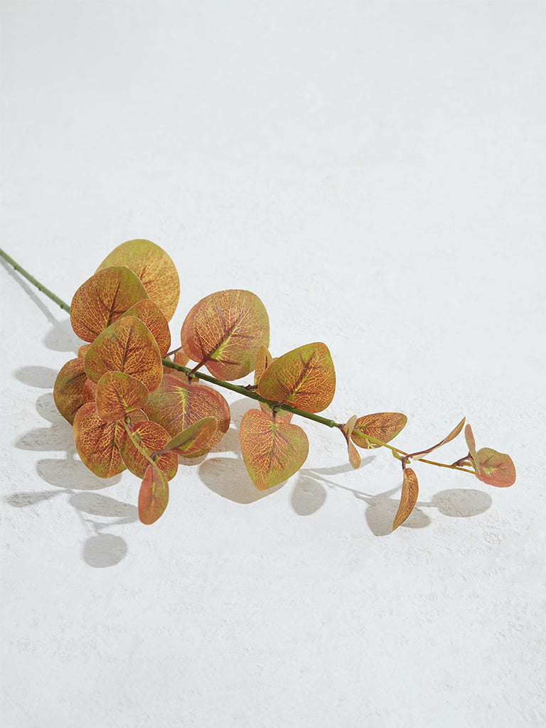 Westside Home Yellow Artificial Eucalyptus Plant - Image 3