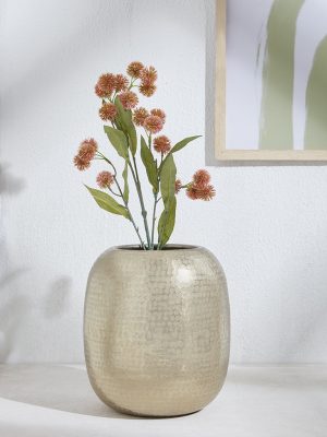 Westside Home Pink Dandelion Artificial Flower