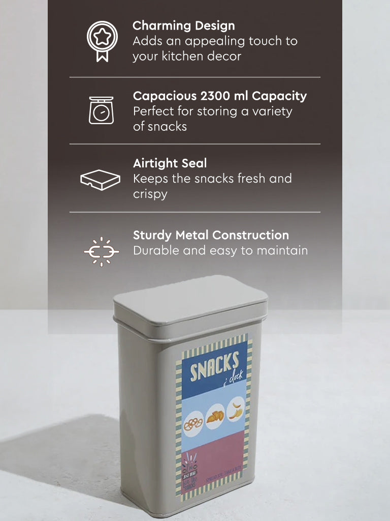 Westside Home Multicolour Snacks Container - Image 4