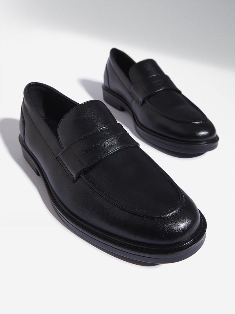 SOLEPLAY Black Formal Slip-On Shoes - Image 3