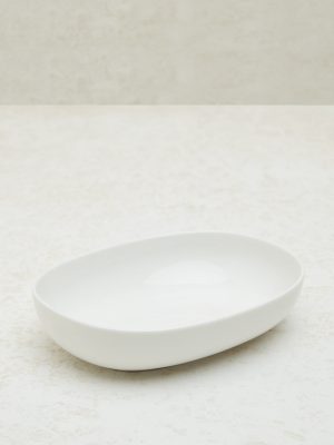 Westside Home White Rectangular Serving Platter
