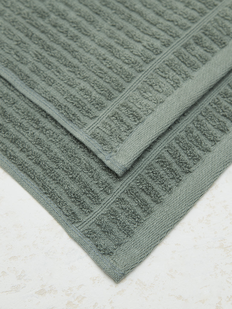 Westside Home Sage Face Towel (Set of 2) - Image 3