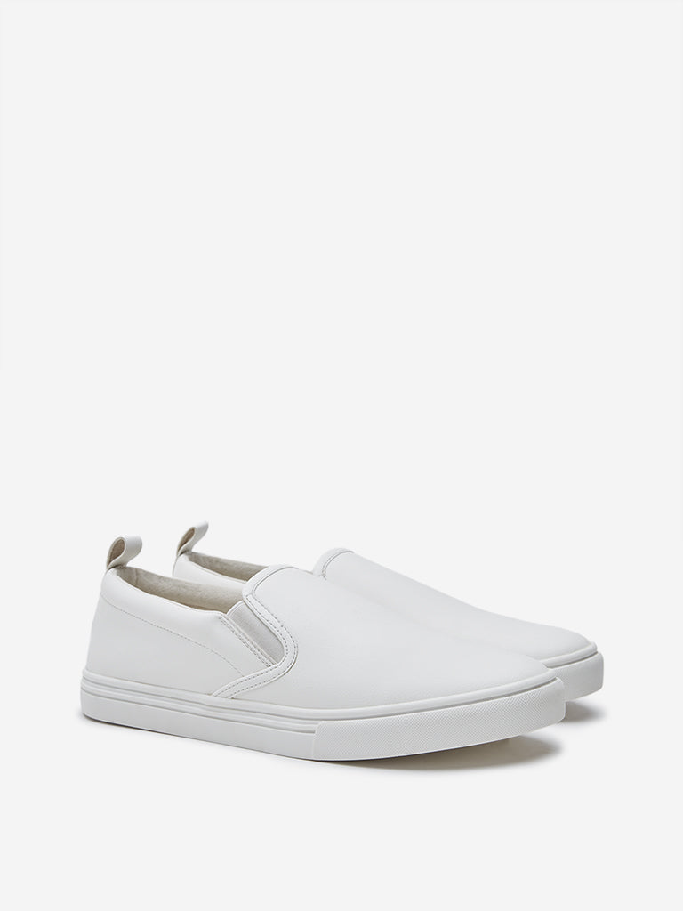 SOLEPLAY White Slip-On Shoes - Image 2
