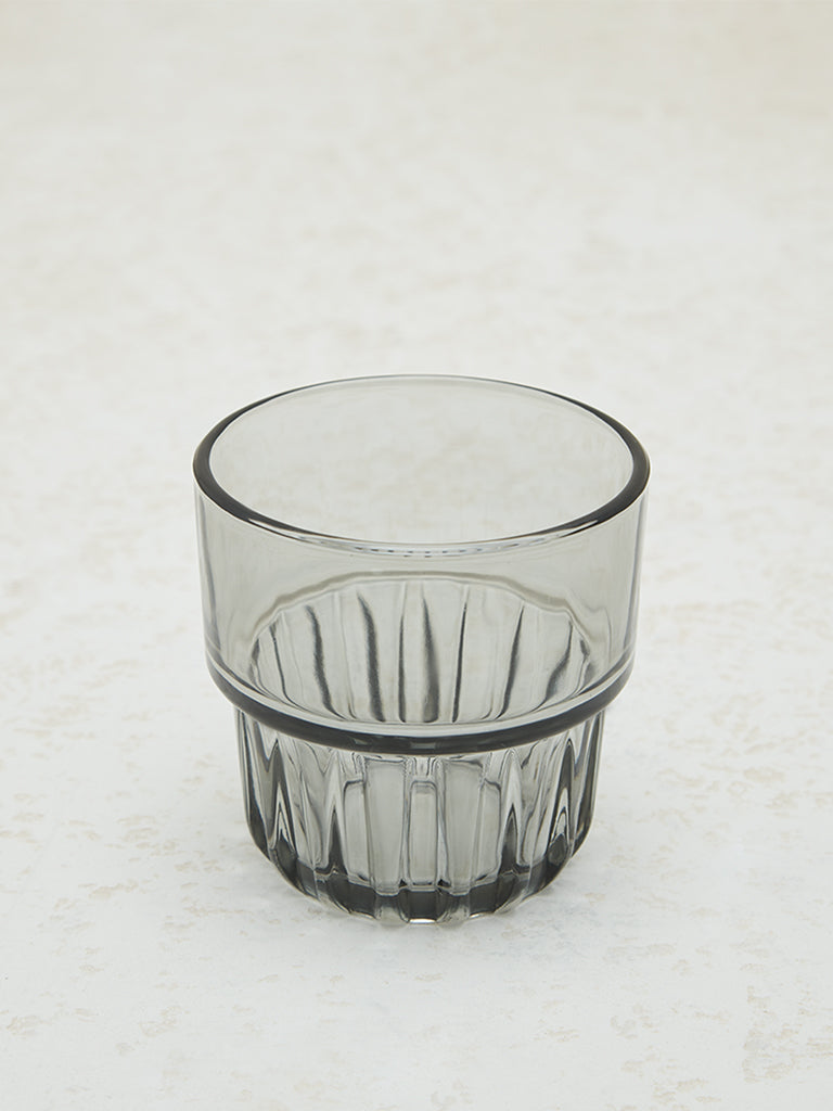 Westside Home Grey Textured Water Glass - Image 2