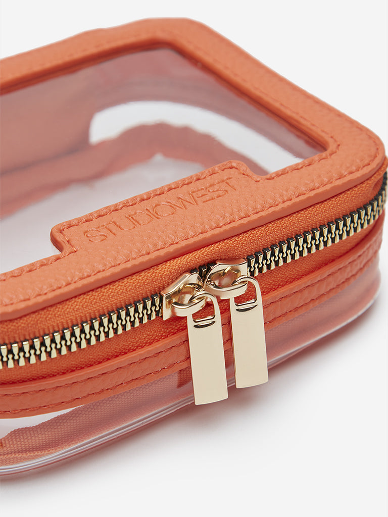 Studiowest Orange Small Travel Pouch - Image 3