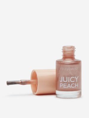Studiowest Juicy Peach Shine Burnt Orange O02 Nail Colour - 6 ml
