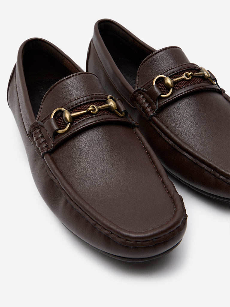 SOLEPLAY Dark Brown Penny Loafers - Image 3