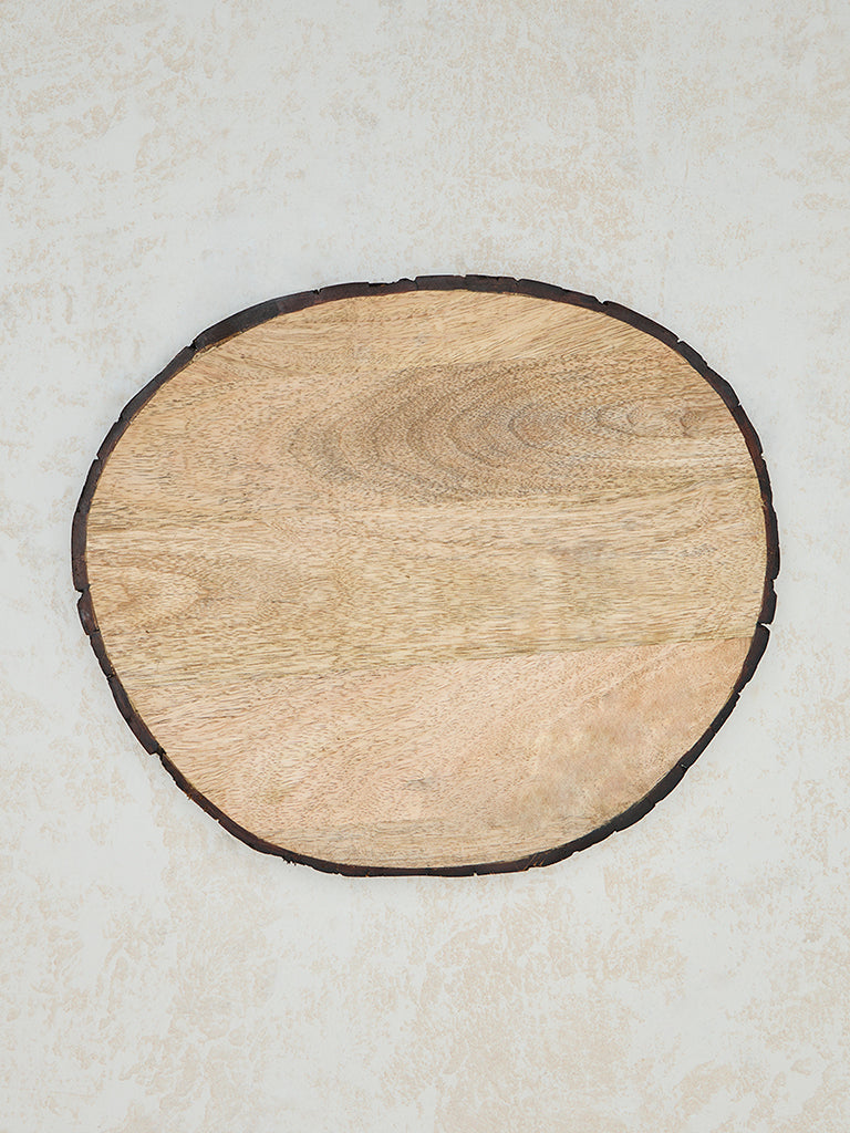 Westside Home Brown Wooden Chopper