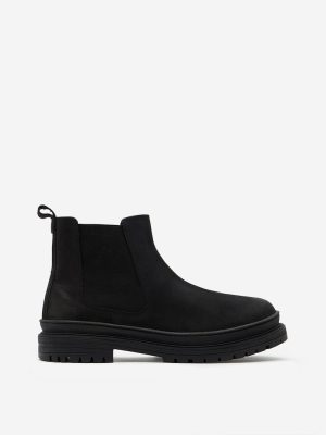 SOLEPLAY Black Chunky Chelsea Boots