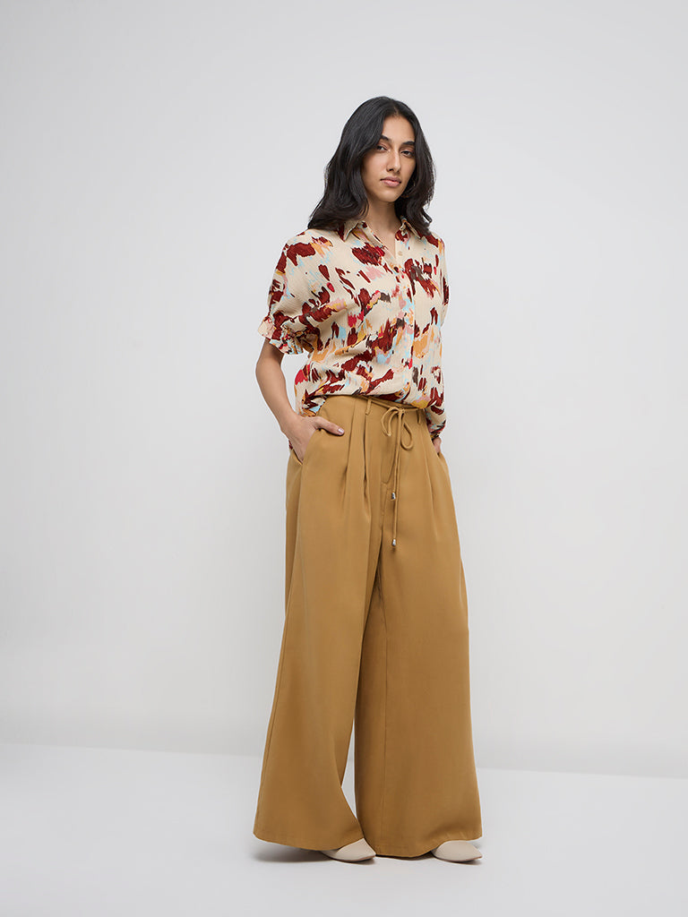 LOV Multicolour Abstract Printed Shirt - Image 3