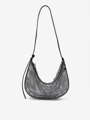 Westside Black Embellished Shoulder Bag