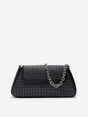 Westside Black Embellished Sling Bag