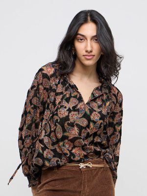 LOV Multicolour Paisley Design Top