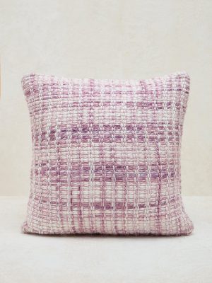 Westside Home Lilac Knit-Textured Cushion Cover