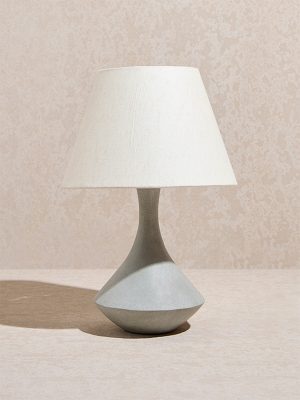 Westside Home Grey Marble Dust Lamp