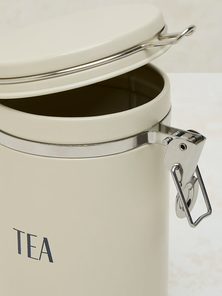 Westside Home Off-White Tea Canister - Image 4