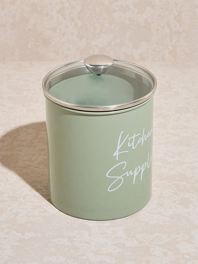 Westside Home Mint Kitchen Supplies Container with Lid - Image 2