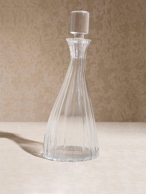 Westside Home Clear Swirl Decanter