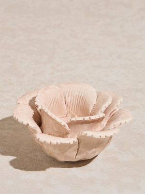 Westside Home Pink Ceramic Rose Decorative Object