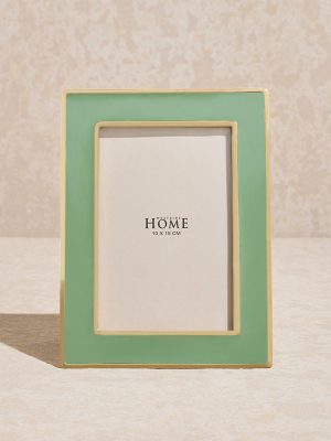 Westside Home Green Resin Photo Frame