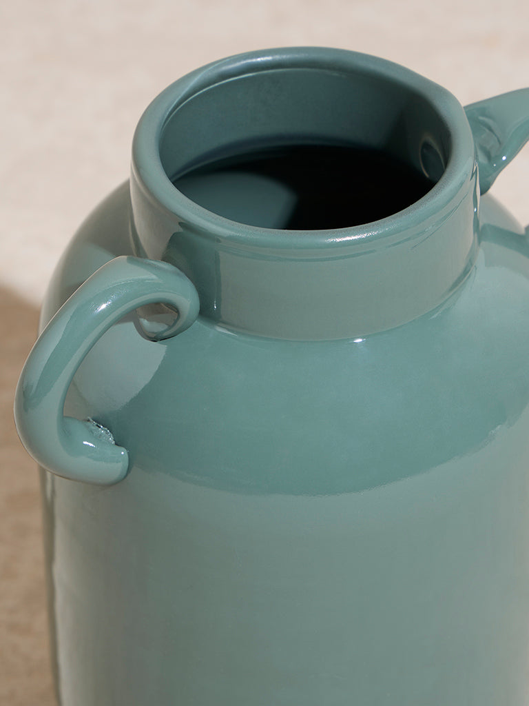 Westside Home Sage Solid Vase - Image 4