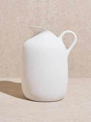 Westside Home White Jug Vase